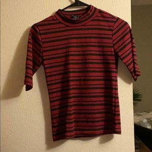 Striped Turtleneck